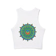 Psychedelic Mandala Racerback Tank Top Tank Top - Blululi