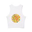Psychedelic Mandala Racerback Tank Top Tank Top - Blululi