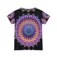 Psychedelic Mandala Rainbow Women's T-Shirt All Over Prints - Blululi