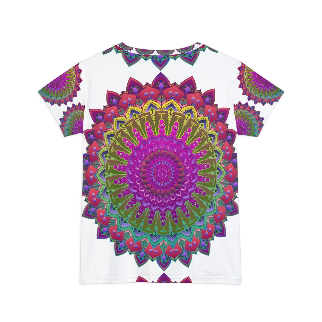 Psychedelic Mandala Women's T-Shirt All Over Prints - Blululi