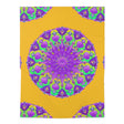 Purple & Green Mandala Baby Swaddle Blanket Home Decor - Blululi