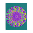 Purple & Green Mandala Puzzle - 252/500 Pieces Puzzle - Blululi