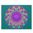 Purple & Green Mandala Puzzle - 252/500 Pieces Puzzle - Blululi