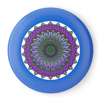 Purple Mandala Frisbee: Unique Disc Art Accessories - Blululi