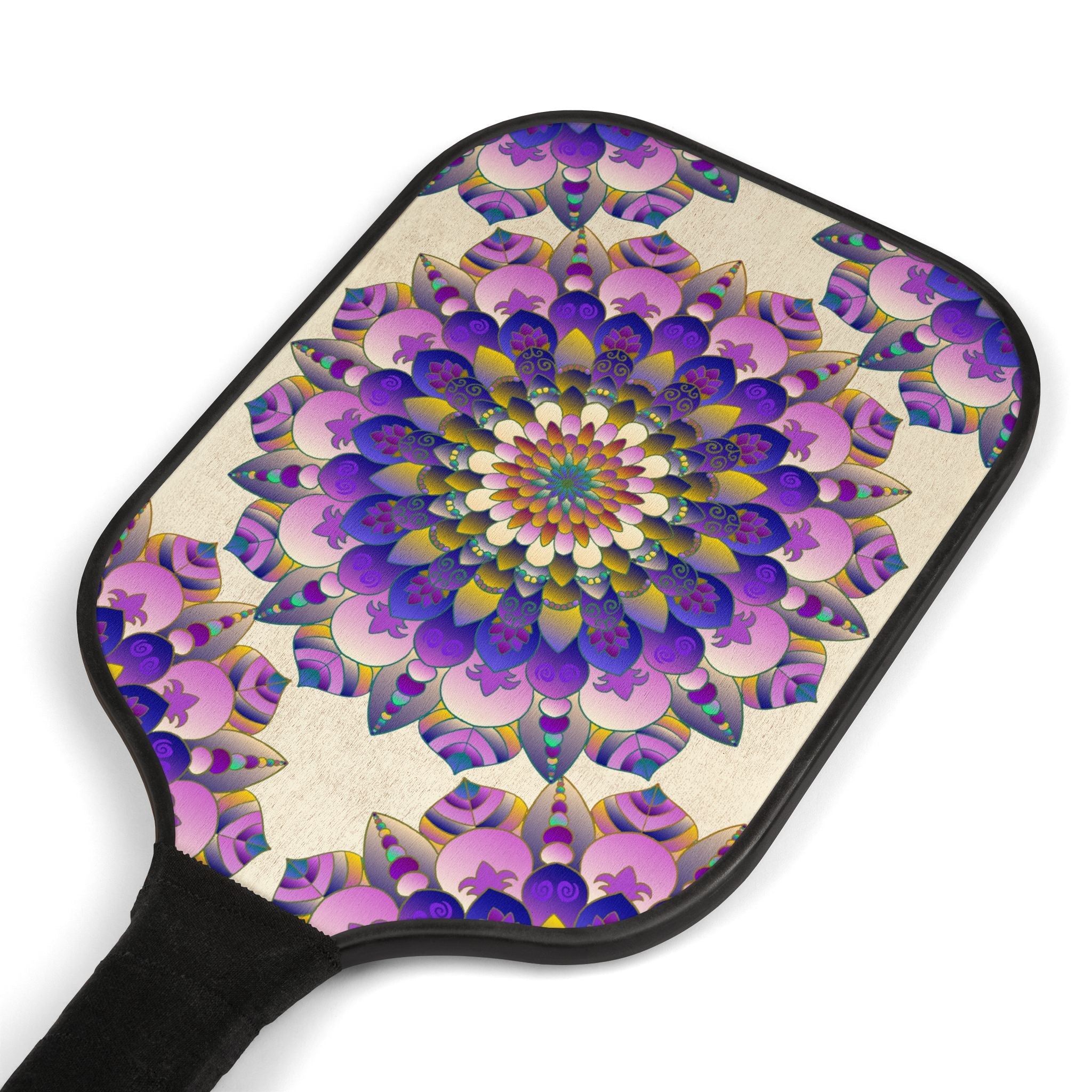 Purple Mandala Pickleball Kit Accessories - Blululi