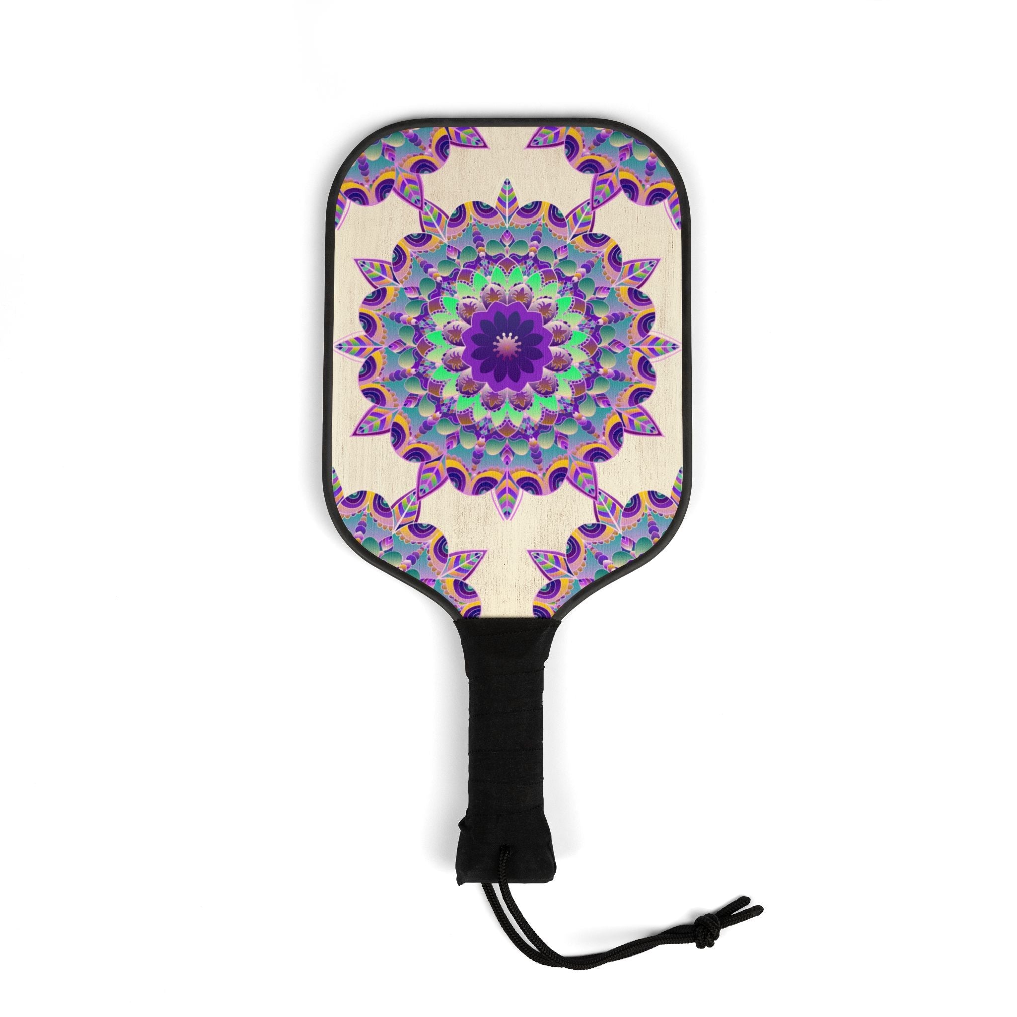 Purple Mandala Pickleball Kit Accessories - Blululi