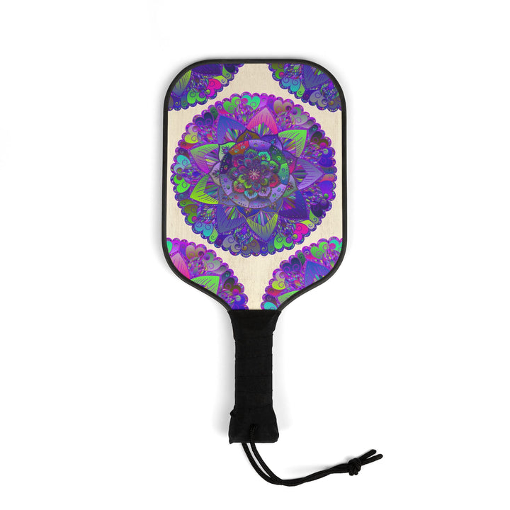 Purple Mandala Pickleball Kit Accessories - Blululi