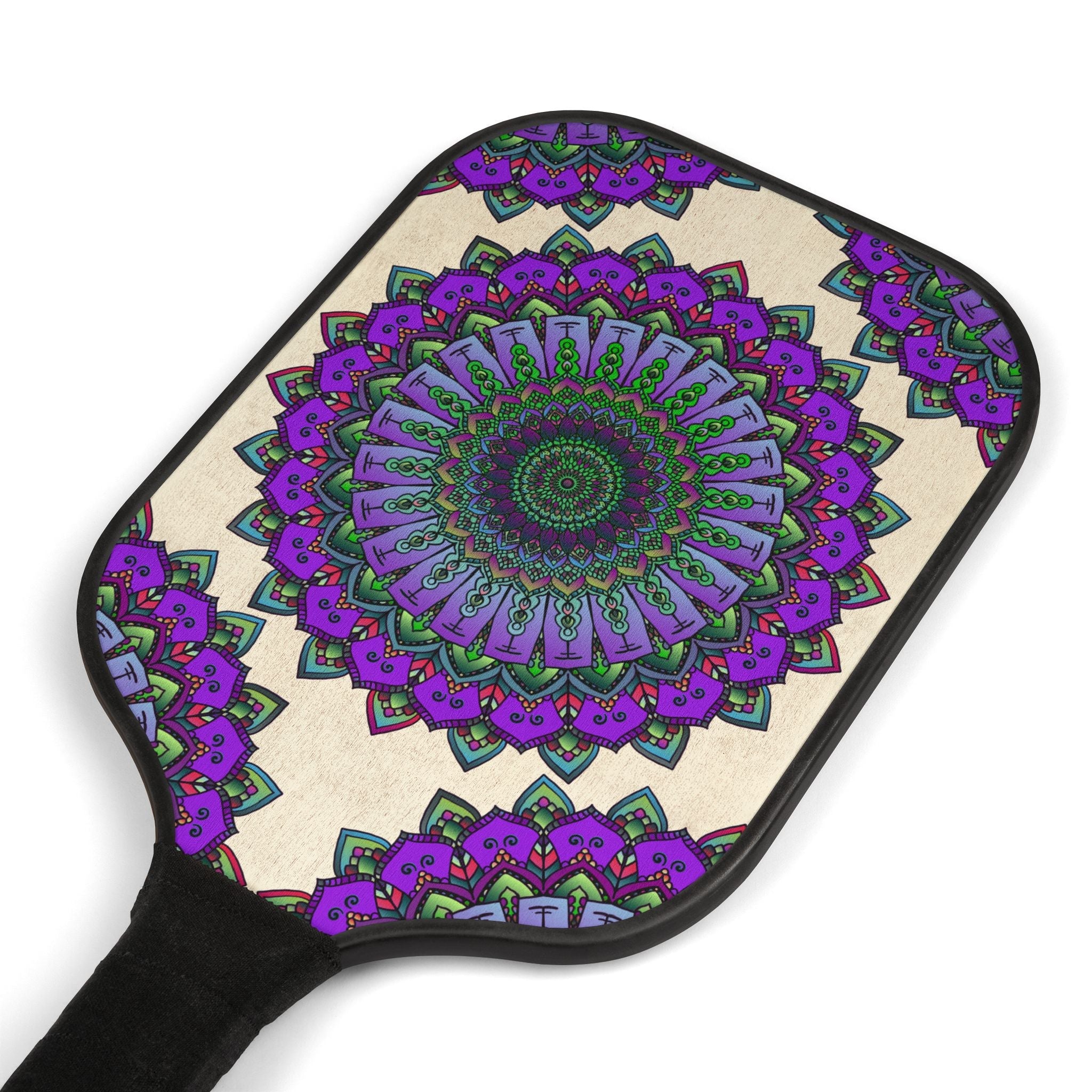 Purple Mandala Pickleball Kit Accessories - Blululi