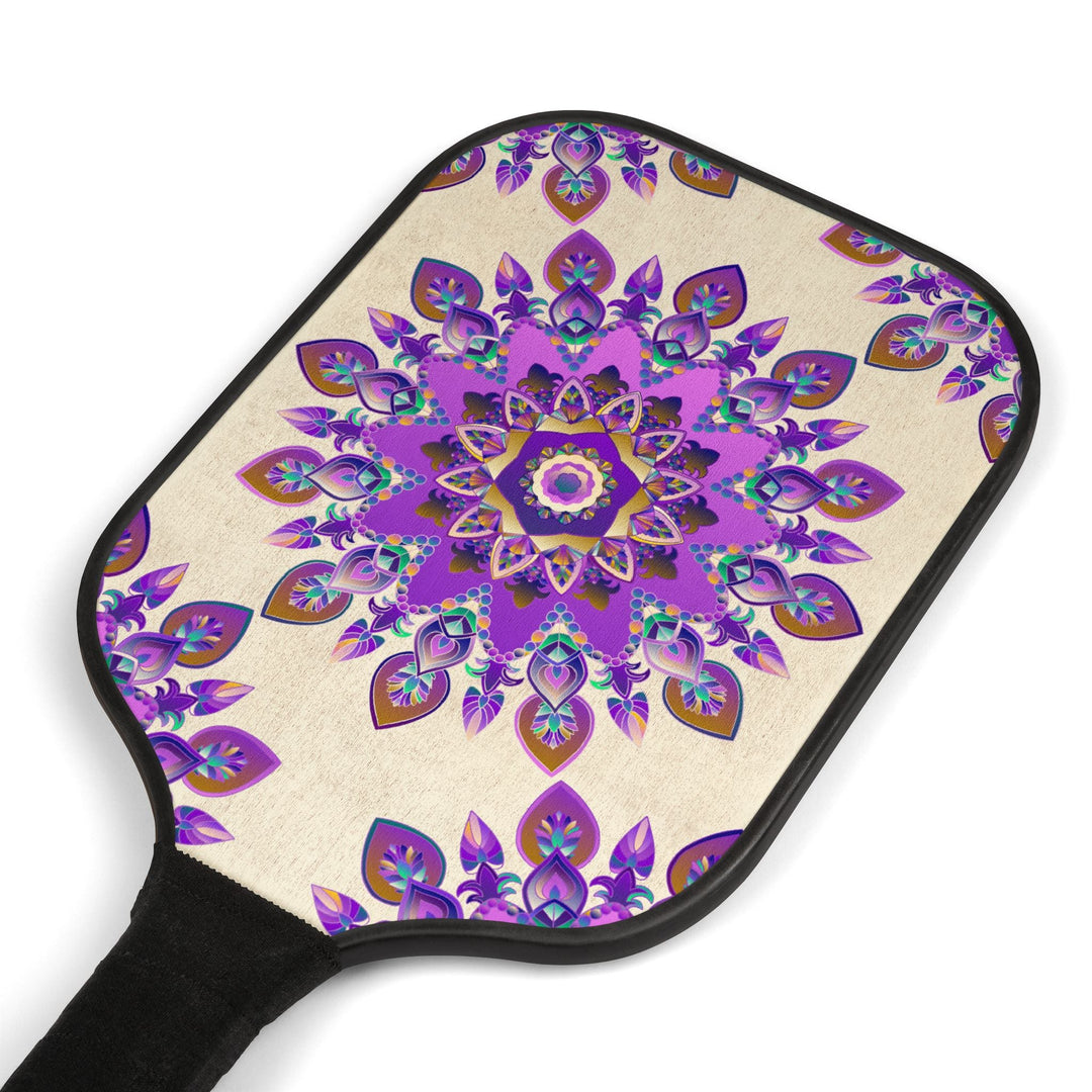 Purple Mandala Pickleball Kit Accessories - Blululi