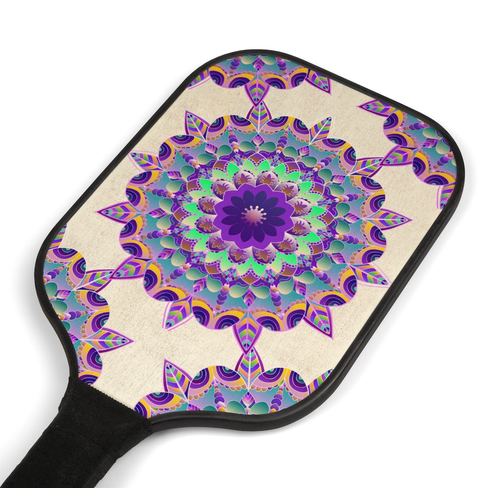 Purple Mandala Pickleball Kit Accessories - Blululi