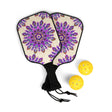 Purple Mandala Pickleball Kit Accessories - Blululi