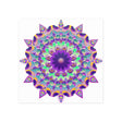 Purple Mandala Poster - Intricate Art Print Poster - Blululi