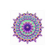 Purple Mandala Poster - Intricate Art Print Poster - Blululi