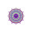Purple Mandala Poster - Intricate Art Print Poster - Blululi