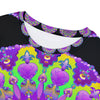 Purple Mandala Rainbow Design Women's T-Shirt All Over Prints - Blululi