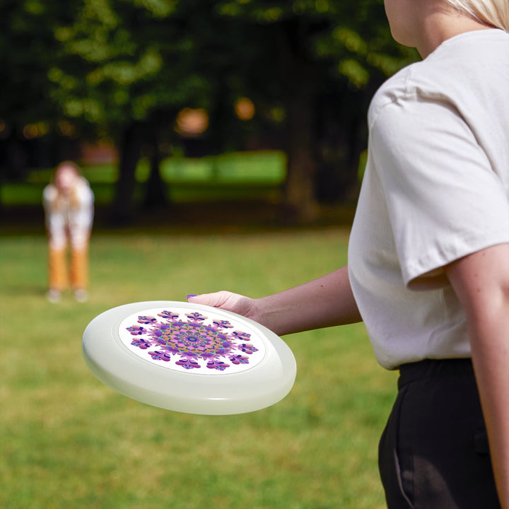 Purple Pink Mandala Frisbee Disc Accessories - Blululi