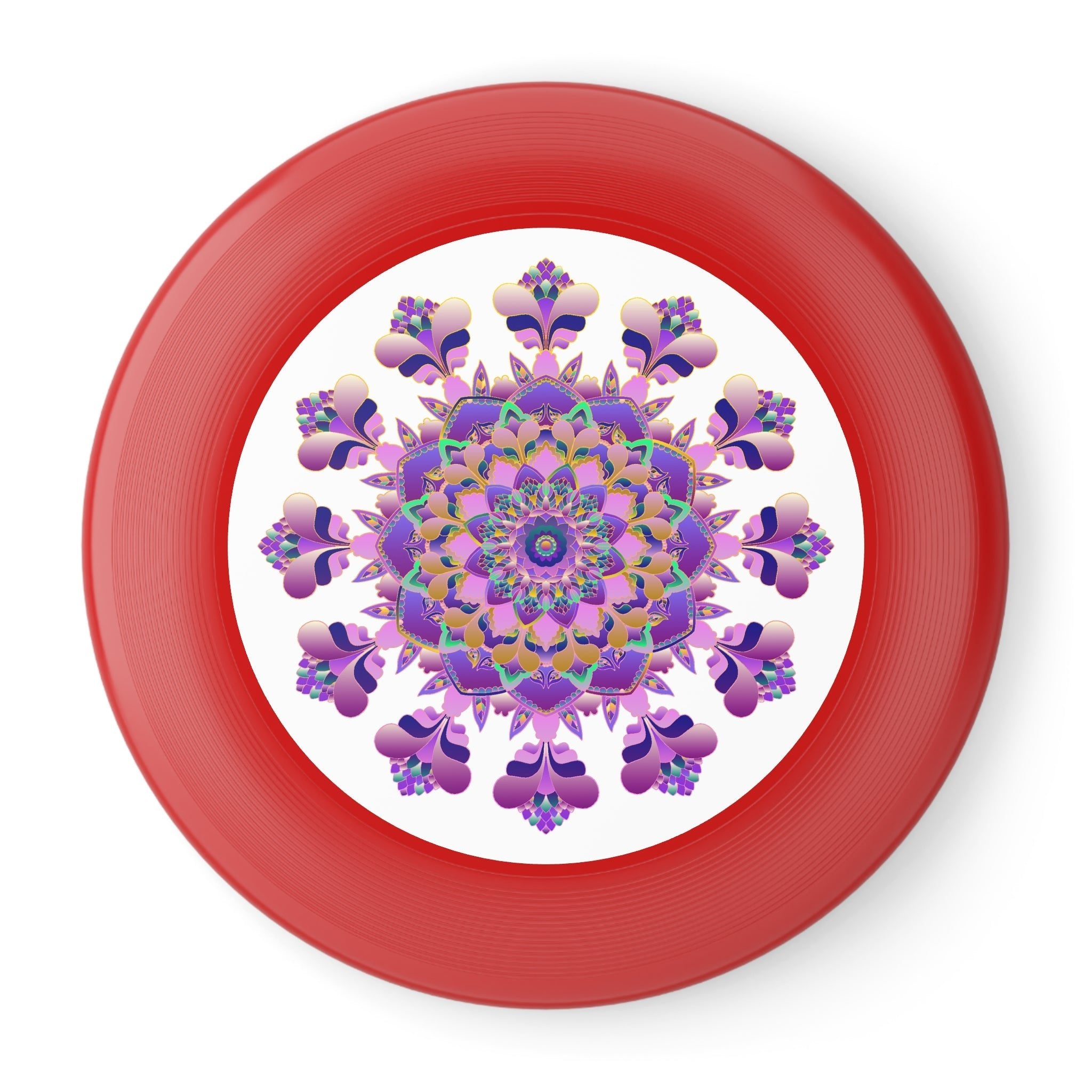 Purple Pink Mandala Frisbee Disc Accessories - Blululi