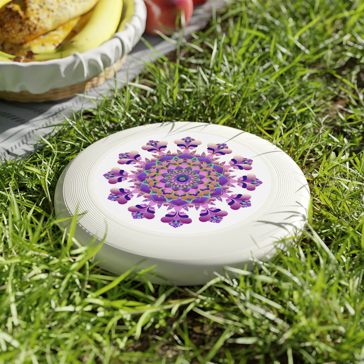 Purple Pink Mandala Frisbee Disc Accessories - Blululi