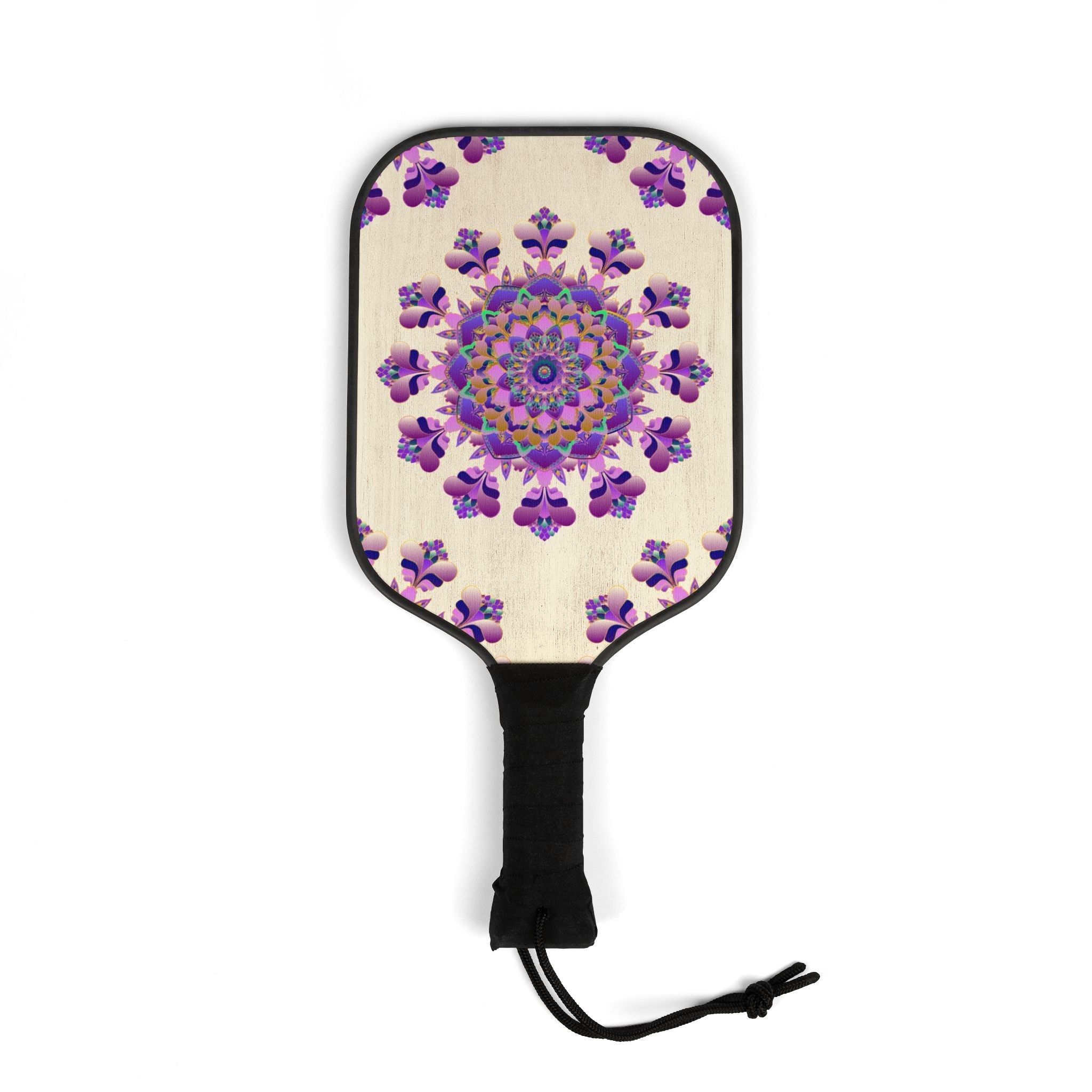 Purple Pink Mandala Pickleball Kit Accessories - Blululi