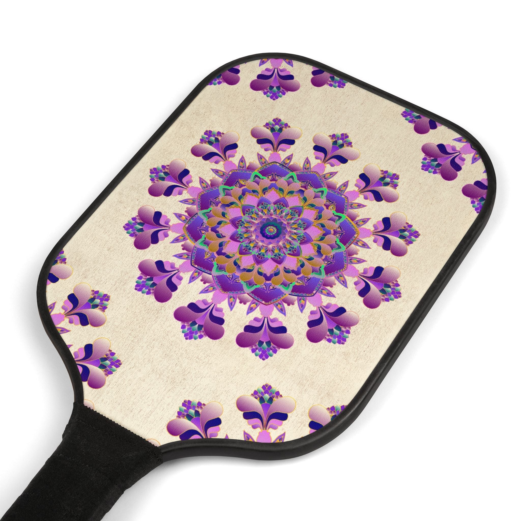 Purple Pink Mandala Pickleball Kit Accessories - Blululi