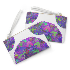 Rainbow Mandala Clutch Bag Bags - Blululi
