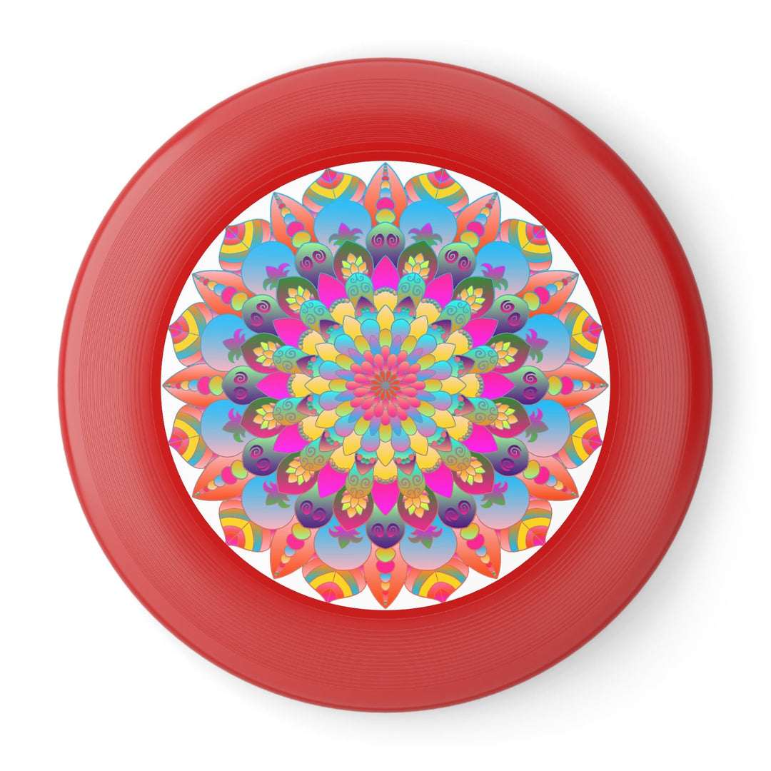 Rainbow Mandala Frisbee Disc Accessories - Blululi