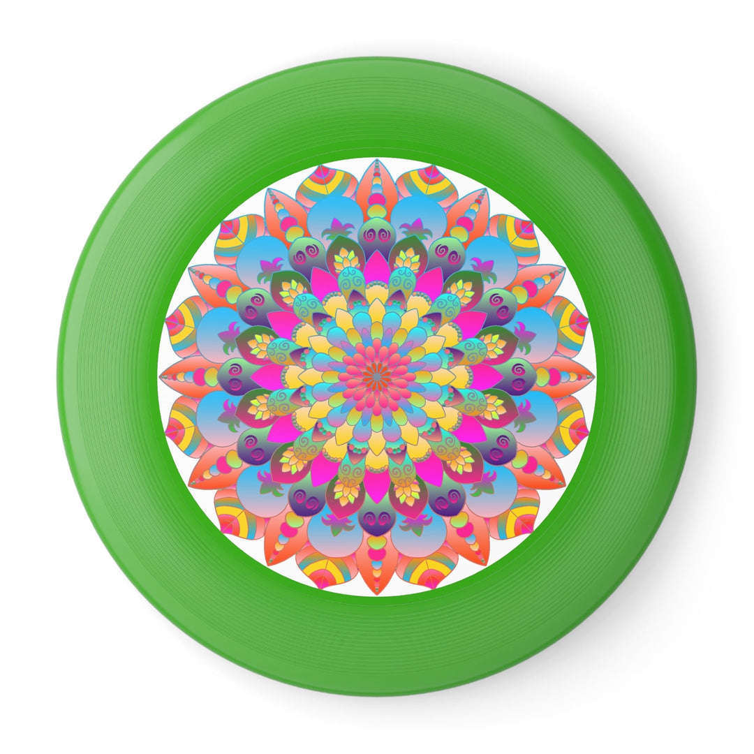 Rainbow Mandala Frisbee Disc Accessories - Blululi