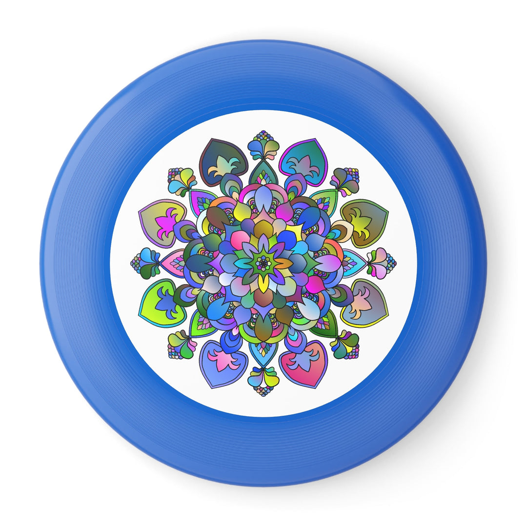 Rainbow Mandala Frisbee: Fun & Art Accessories - Blululi