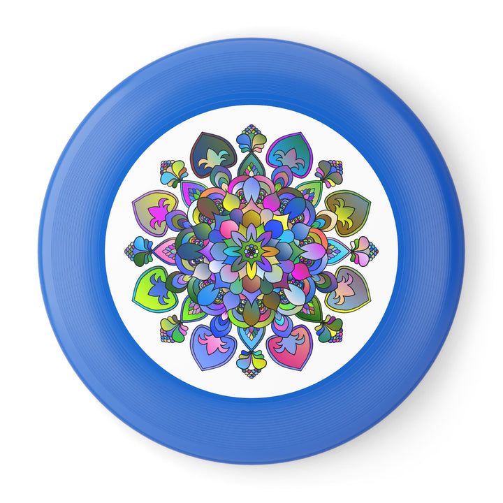 Rainbow Mandala Frisbee: Fun & Art Accessories - Blululi