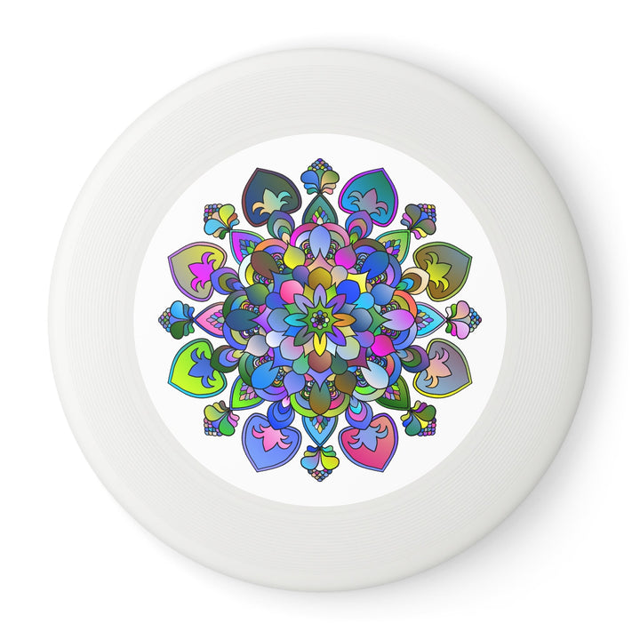 Rainbow Mandala Frisbee: Fun & Art Accessories - Blululi