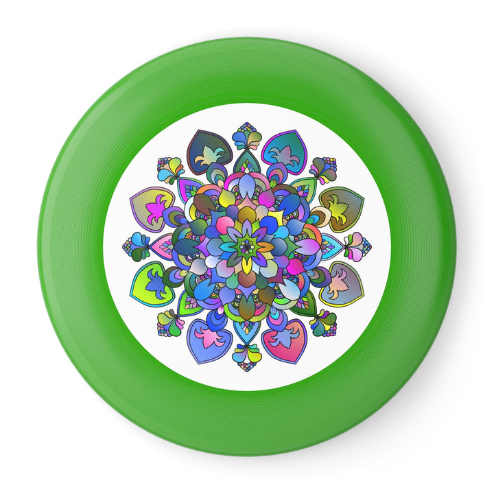 Rainbow Mandala Frisbee: Fun & Art Accessories - Blululi