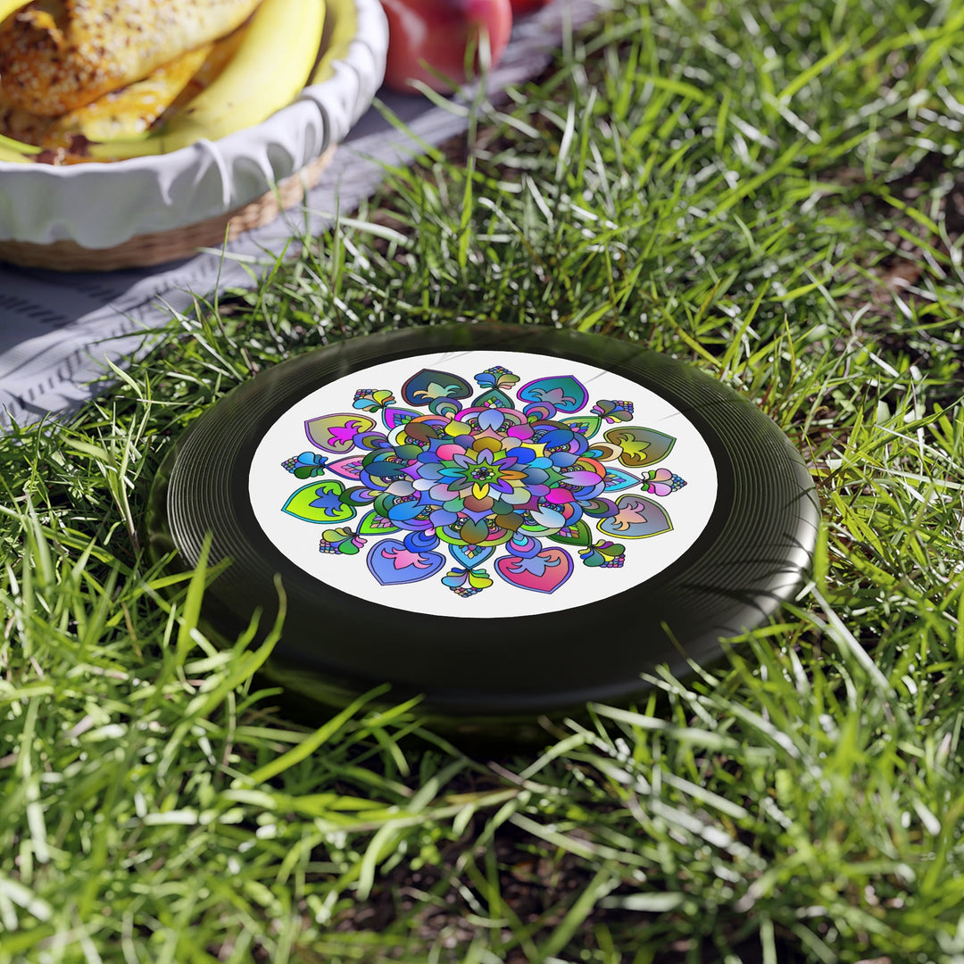 Rainbow Mandala Frisbee: Fun & Art Accessories - Blululi