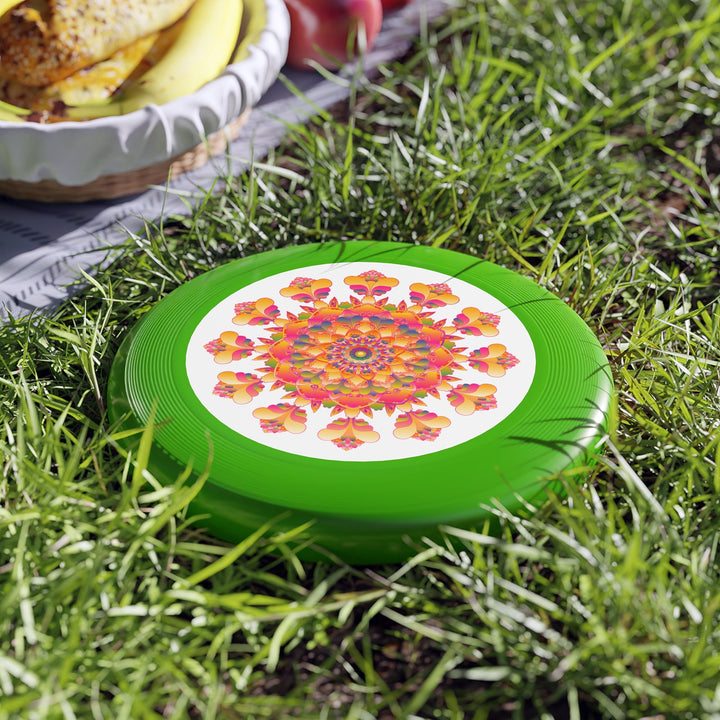 Rainbow Mandala Frisbee: Fun & Colorful Accessories - Blululi