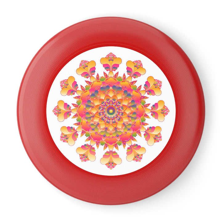 Rainbow Mandala Frisbee: Fun & Colorful Accessories - Blululi