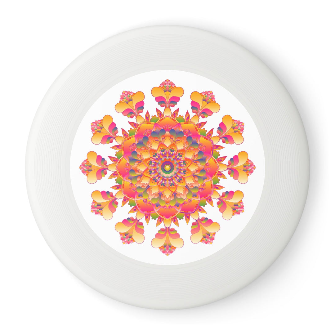 Rainbow Mandala Frisbee: Fun & Colorful Accessories - Blululi