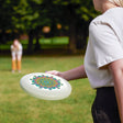 Rainbow Mandala Frisbee: Psychedelic Fun Accessories - Blululi