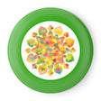Rainbow Mandala Frisbee: Psychedelic Fun Accessories - Blululi