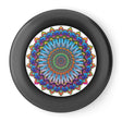 Rainbow Mandala Frisbee: Vivid Art Disc Accessories - Blululi