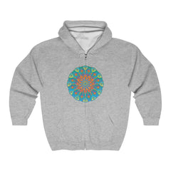 Rainbow Mandala Hoodie - Intricate & Vibrant Hoodie - Blululi