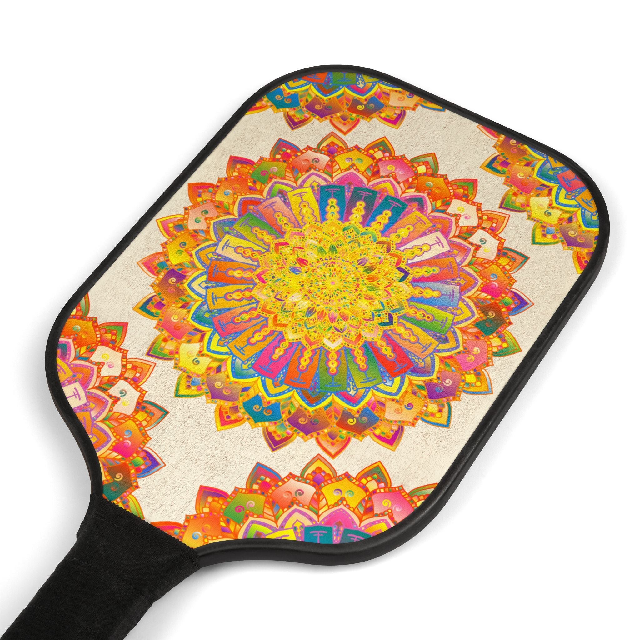 Rainbow Mandala Pickleball Kit Accessories - Blululi