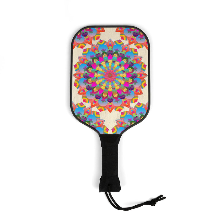 Rainbow Mandala Pickleball Kit Accessories - Blululi