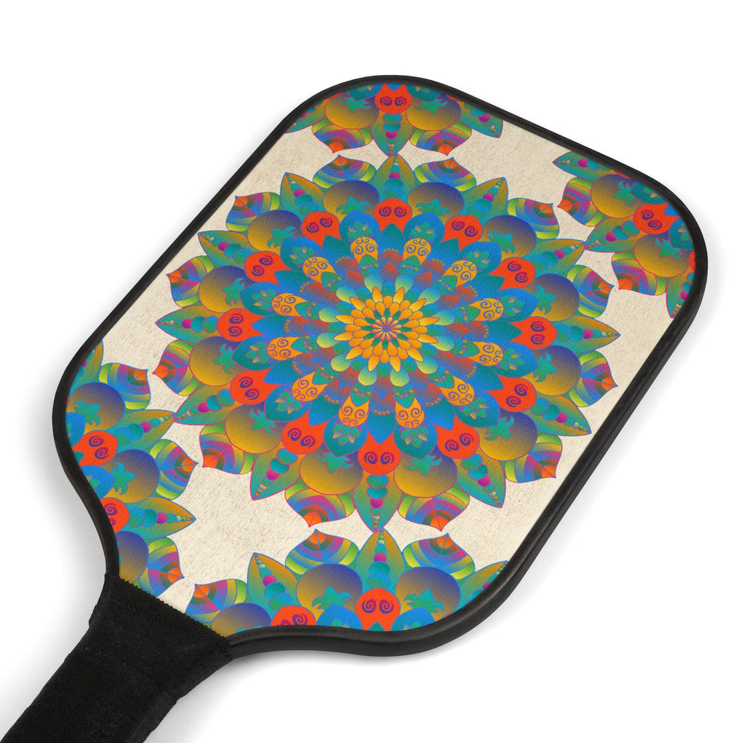 Rainbow Mandala Pickleball Kit Accessories - Blululi