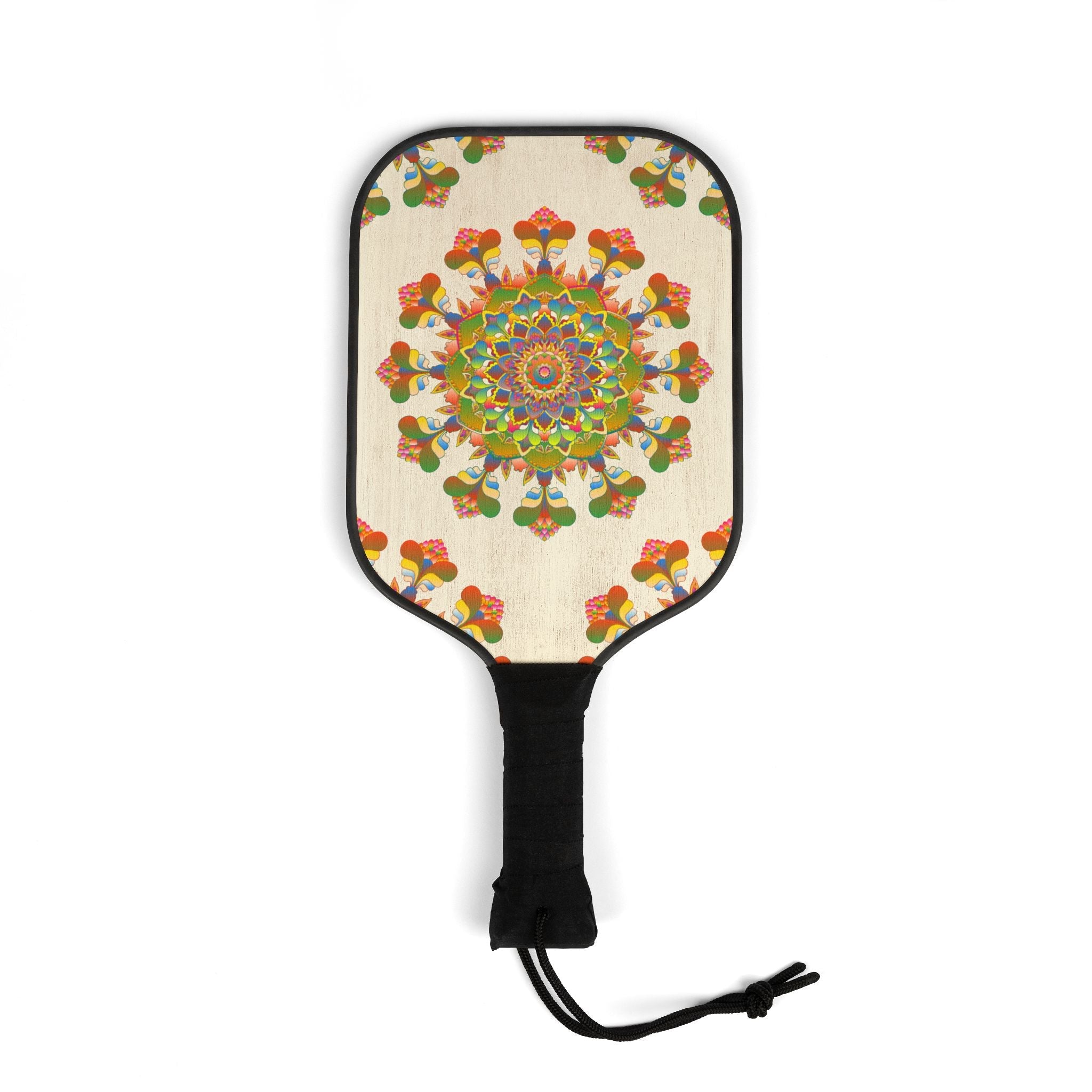 Rainbow Mandala Pickleball Kit Accessories - Blululi