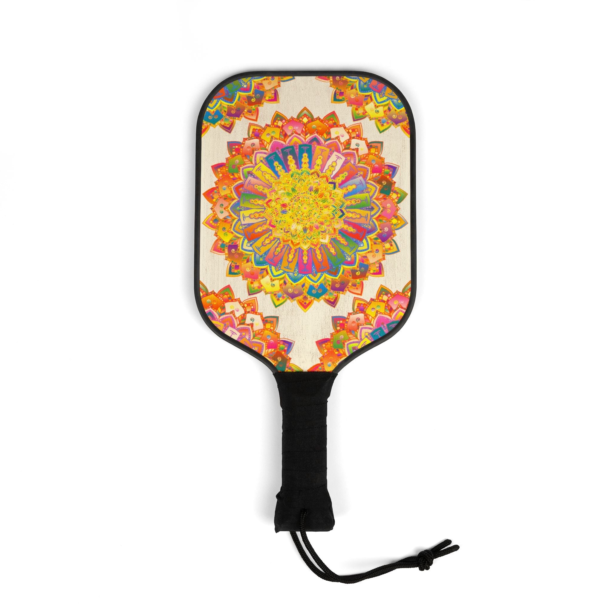 Rainbow Mandala Pickleball Kit Accessories - Blululi