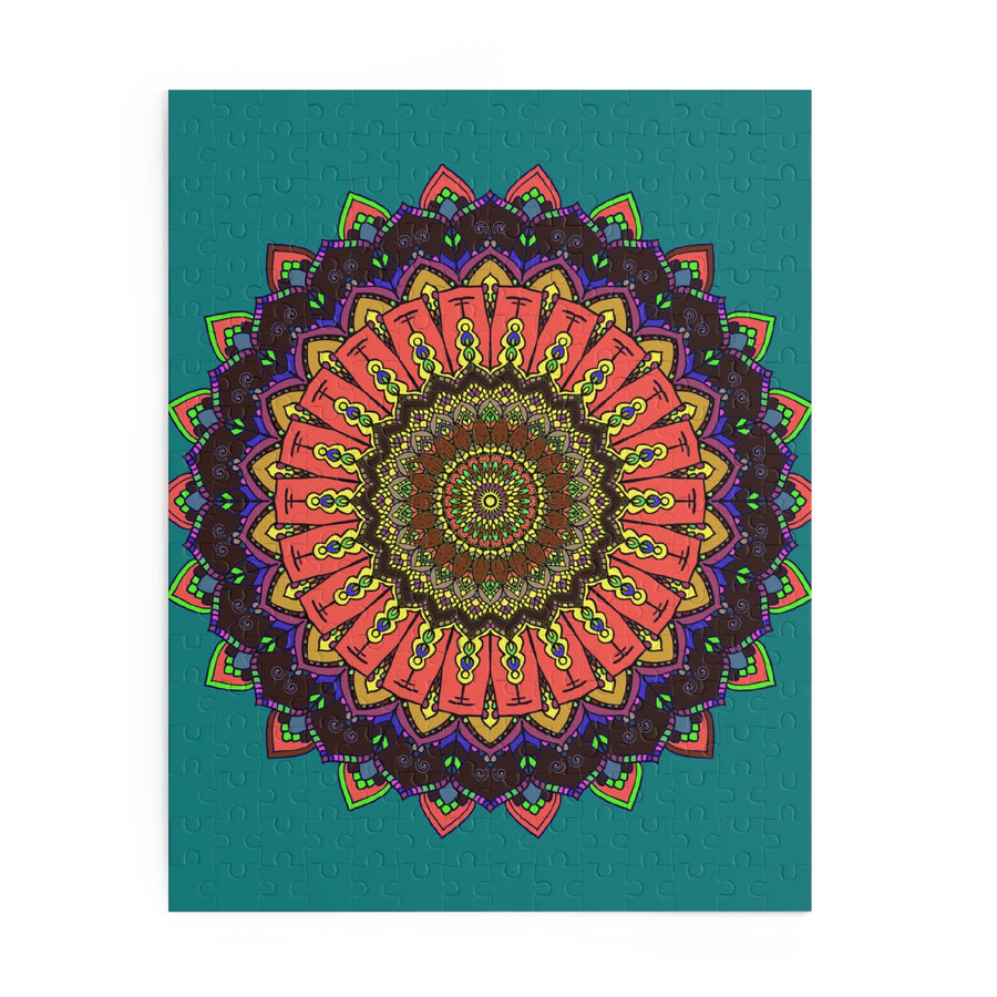 Rainbow Mandala Puzzle - 252 & 500 Pieces Puzzle - Blululi
