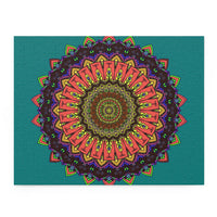 Rainbow Mandala Puzzle - 252 & 500 Pieces Puzzle - Blululi