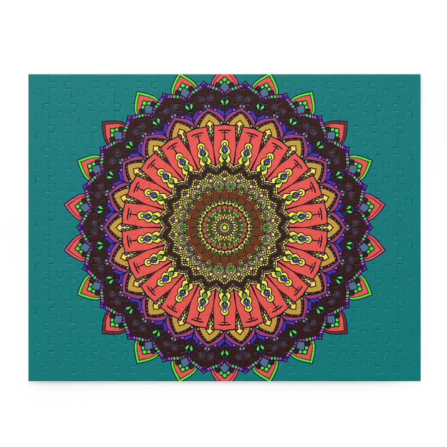Rainbow Mandala Puzzle - 252 & 500 Pieces Puzzle - Blululi