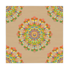 Rainbow Mandala Tablecloth - Boho Decor Home Decor - Blululi