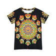 Rainbow Mandala Women's Short Sleeve T-Shirt All Over Prints - Blululi