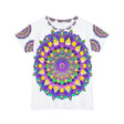 Rainbow Mandala Women's Short Sleeve T-Shirt All Over Prints - Blululi